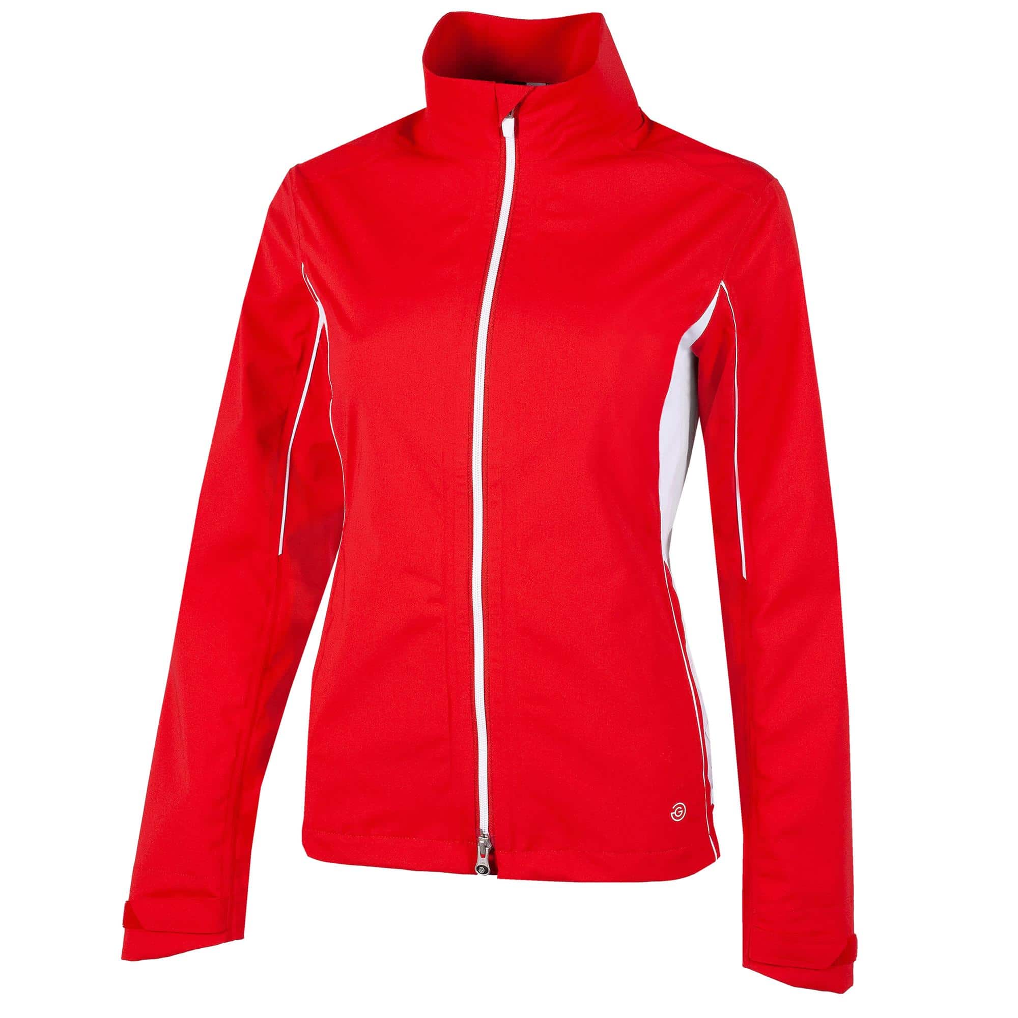 Galvin Green Aila Gore-Tex Paclite Waterproof Ladies Golf Jacket Red/White